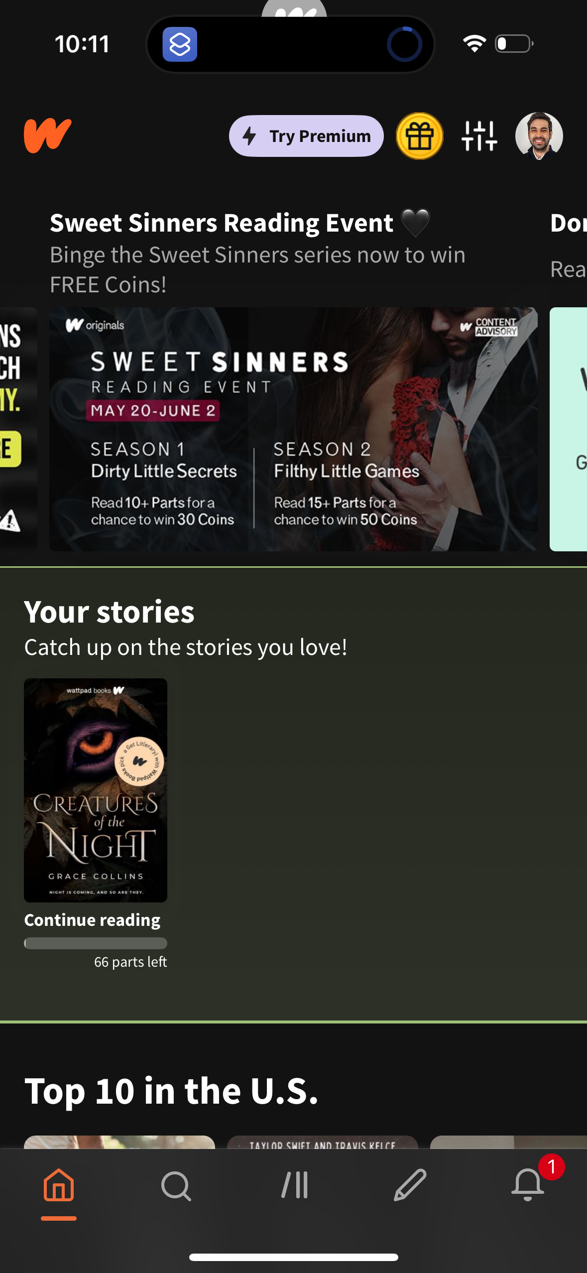 wattpad app screenshot 107